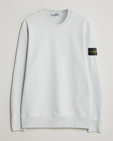 Stone Island Garment Dyed Fleece Sweatshirt Sky Blue – Blue