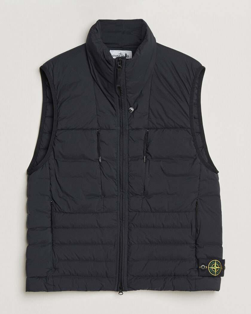 Stone Island Nylon Down Vest Navy – Blue