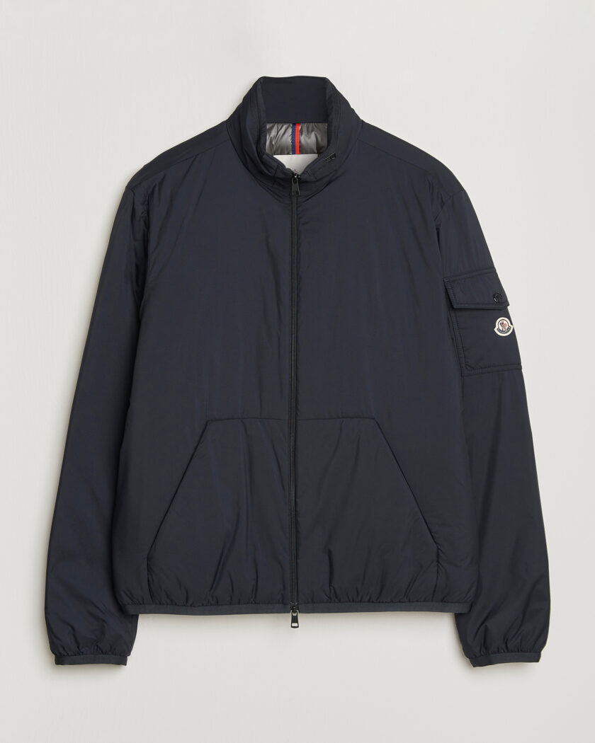 Moncler Grimpeurs Hooded Jacket Navy at CareOfCarl.com