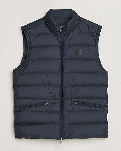 Moncler Lechtal Down Vest Navy – Blue