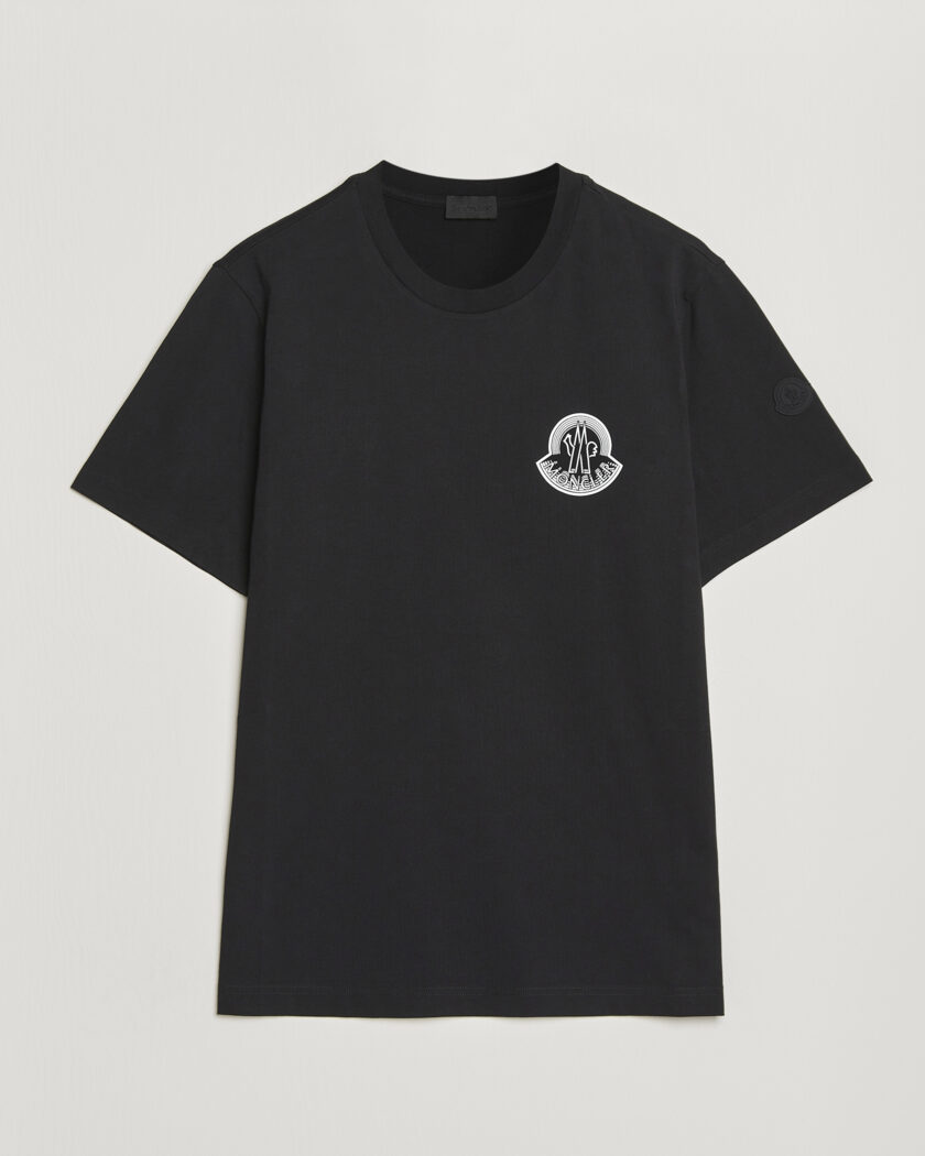 Moncler Chest Pocket T-Shirt Black at CareOfCarl.com