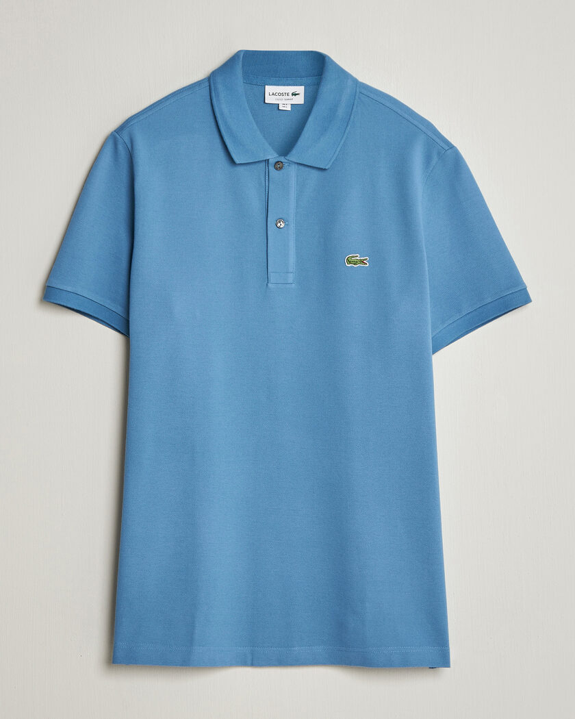 Lacoste Slim Fit Polo Piké Abyss Blue – Blue