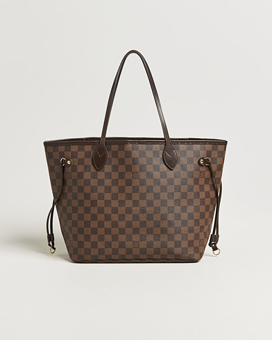 Louis Vuitton Pre-Owned Neverfull MM Damier Ebene – Brown