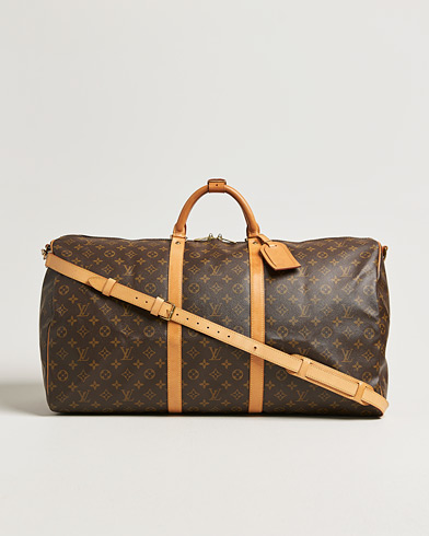 Louis Vuitton Pre-Owned Keepall Bandouliére 60 Monogram – Brown