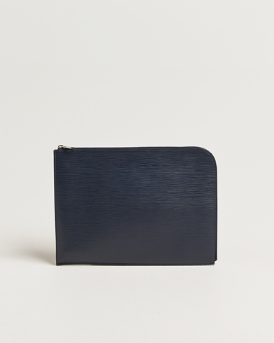 Louis Vuitton Pre-Owned Porte Documents Epi Leather Navy – Blue