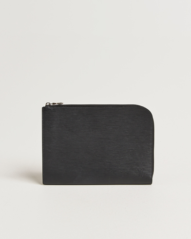 Louis Vuitton Pre-Owned Porte Documents Epi Leather Black – Black