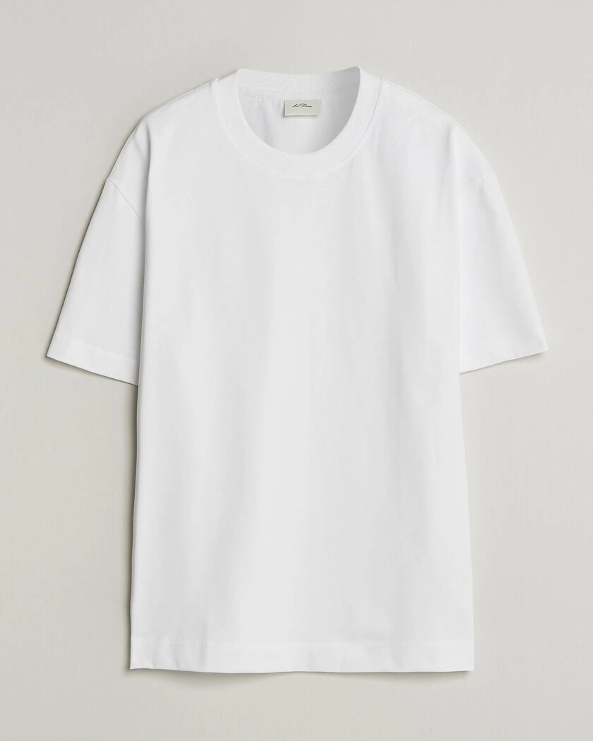 LES DEUX Carl Heavyweight T-Shirt White – White