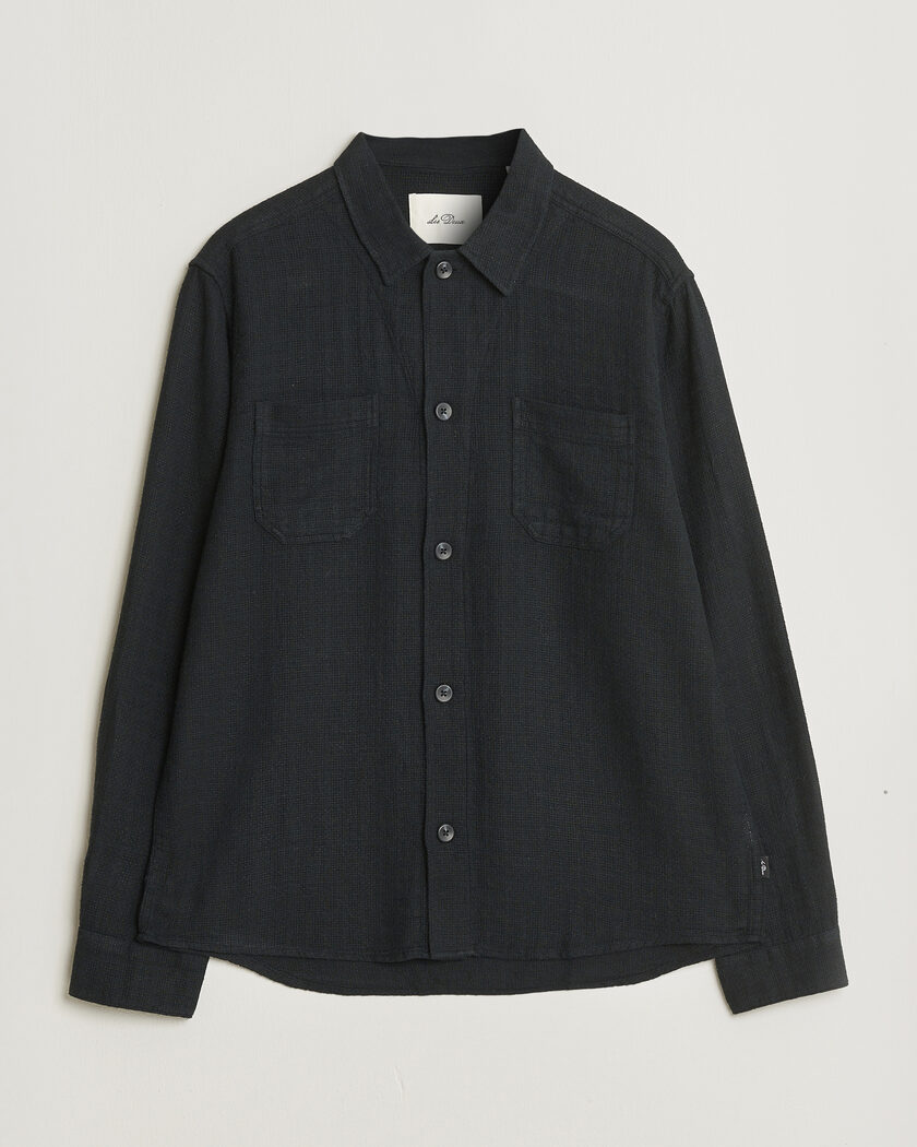 Oscar Jacobson Safari Shirt Jacket Black at CareOfCarl.com