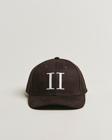 LES DEUX Encore Suede Baseball Cap Coffee Brown – Brown