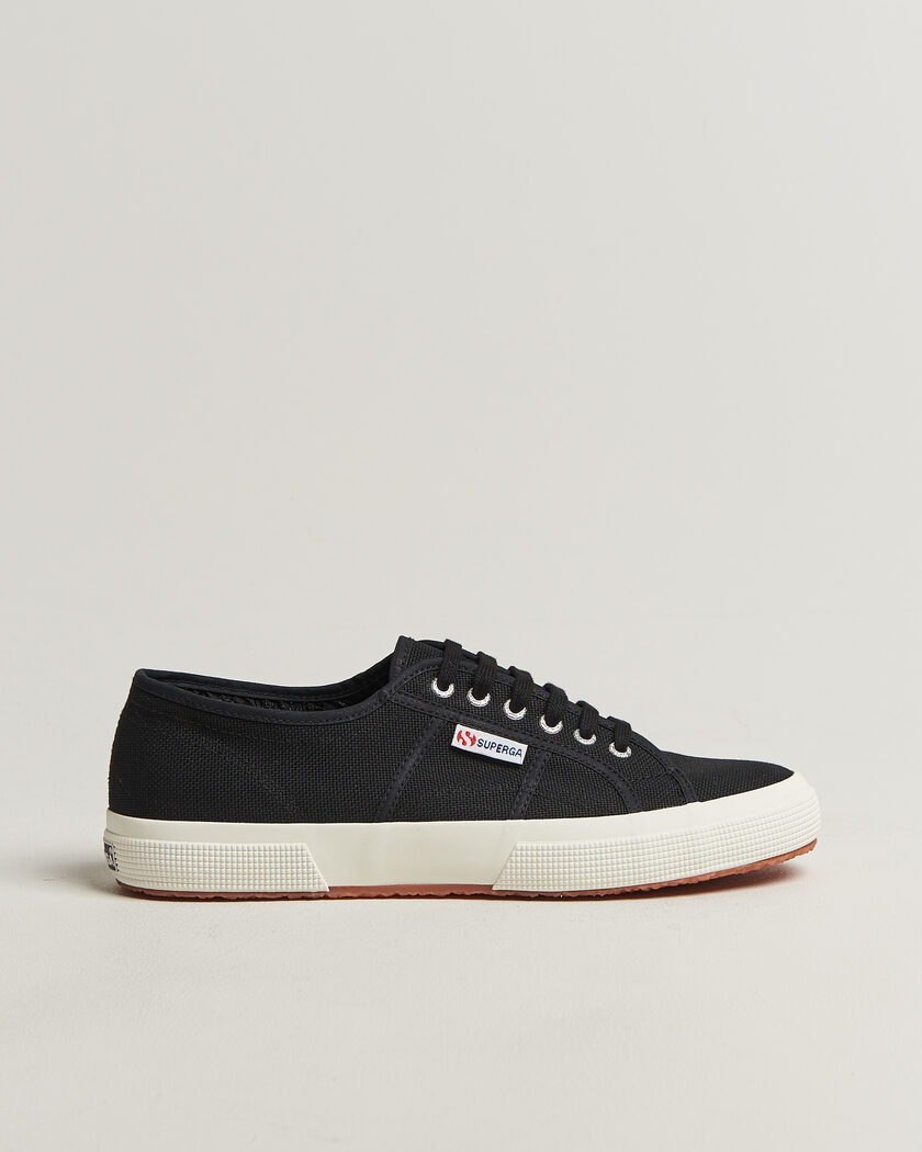 Superga Canvas Sneaker Black – Black