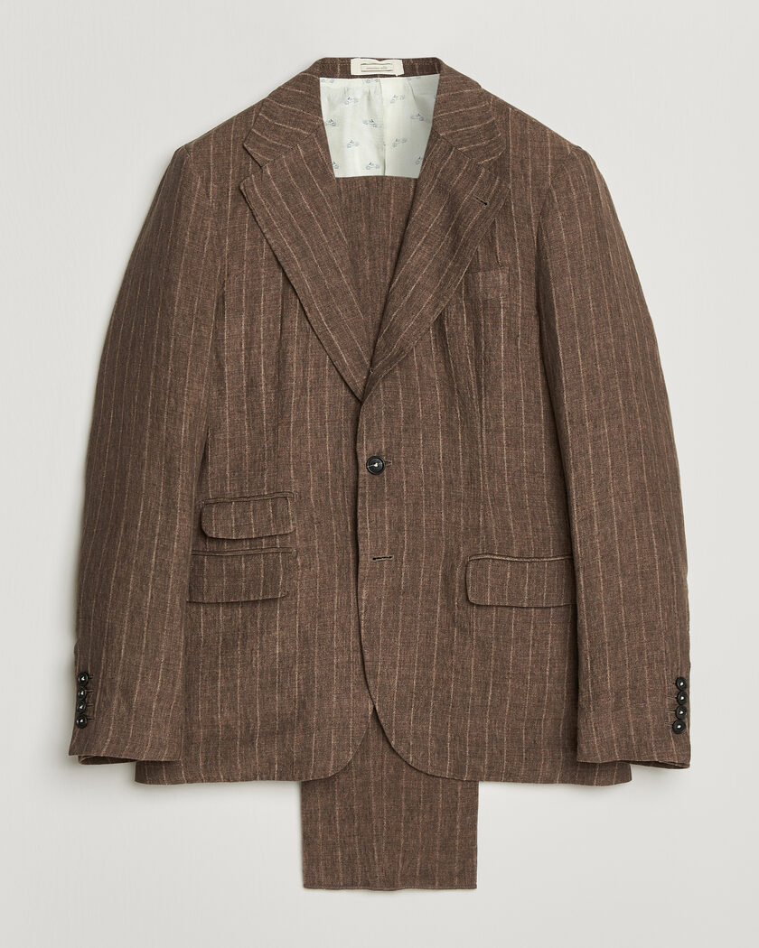 Boglioli K Jacket Wool Suit Navy at CareOfCarl.com