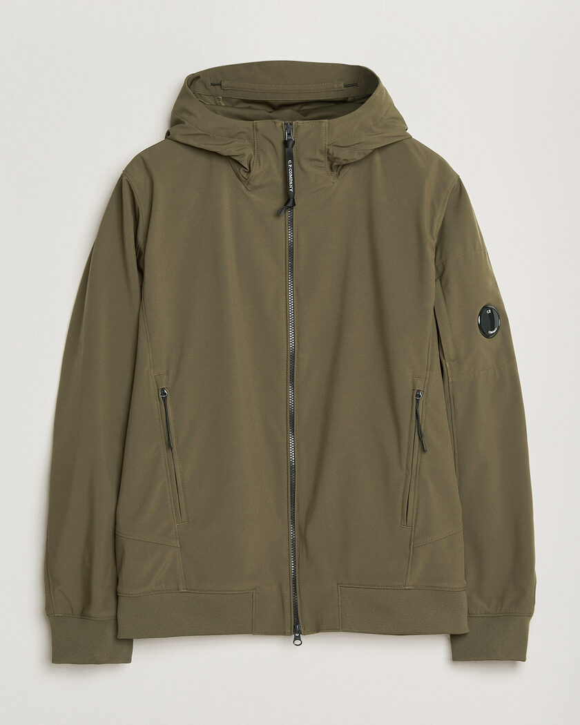 C.P. Company Shell R Hooded Jacket Dark Green – Green