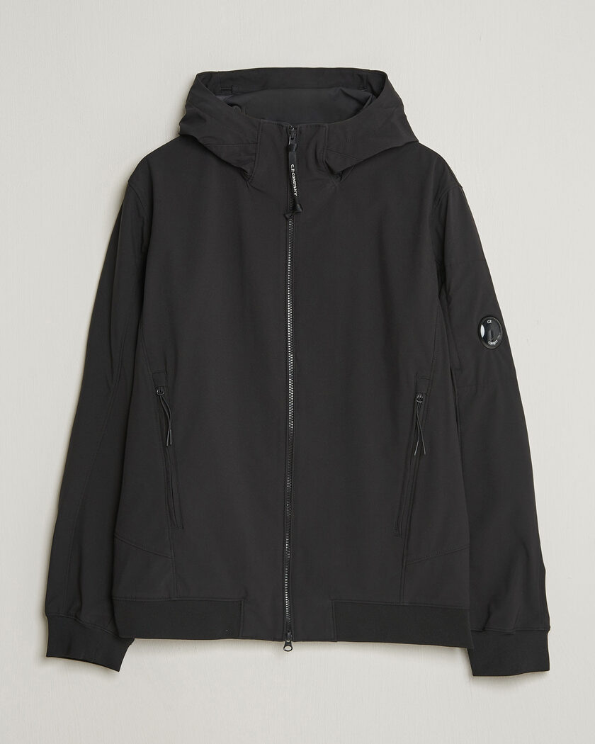 C.P. Company Shell R Hooded Jacket Black – Black