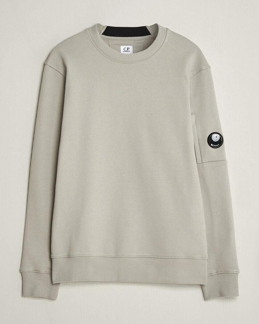 Jil Sander Small Logo Sweatshirt Light Grey Melange at CareOfCarl.com
