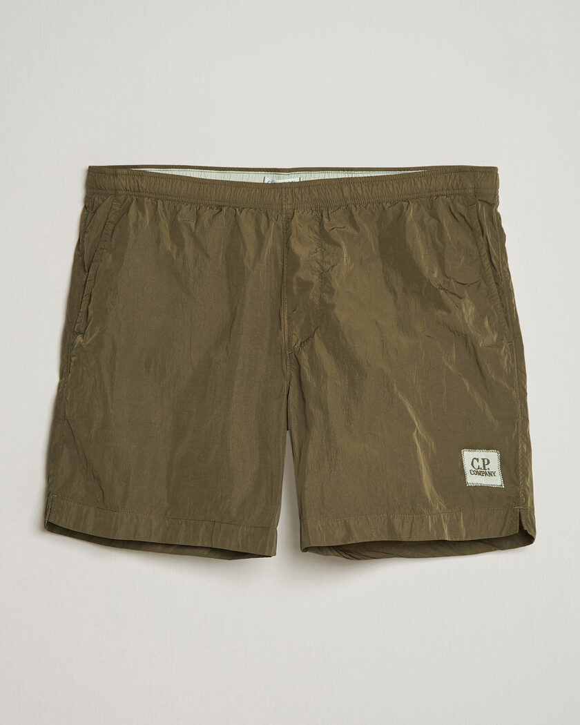Fedeli Madeira Swim Trunk Dark Green at CareOfCarl.com