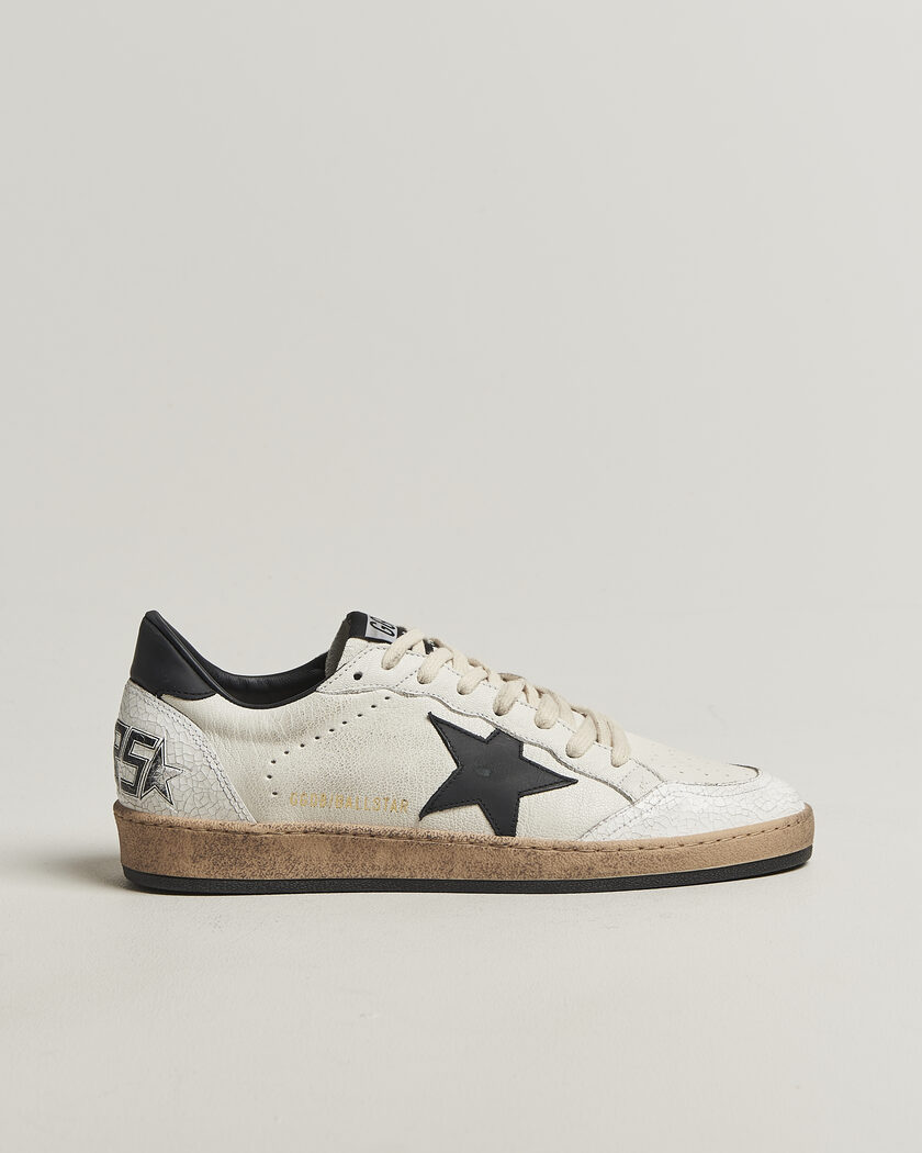 Golden Goose Ball Star Sneakers White/Black – White