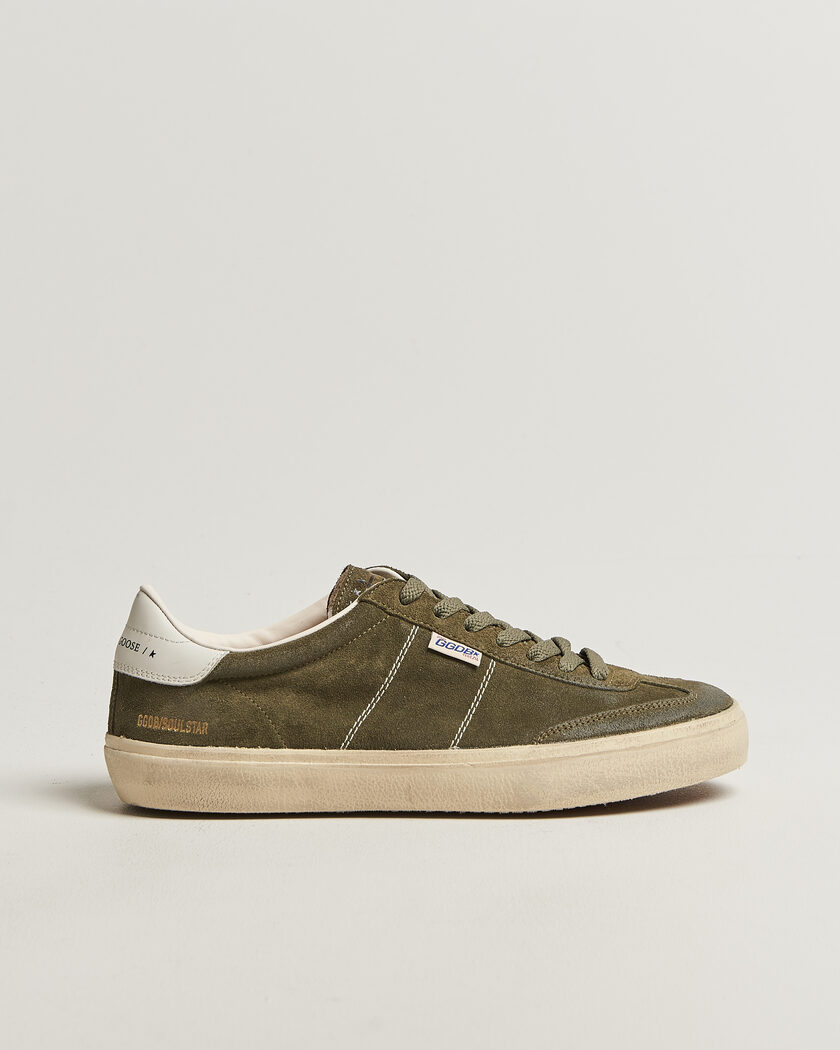 Golden Goose Soul-Star Sneakers Olive Green – Green
