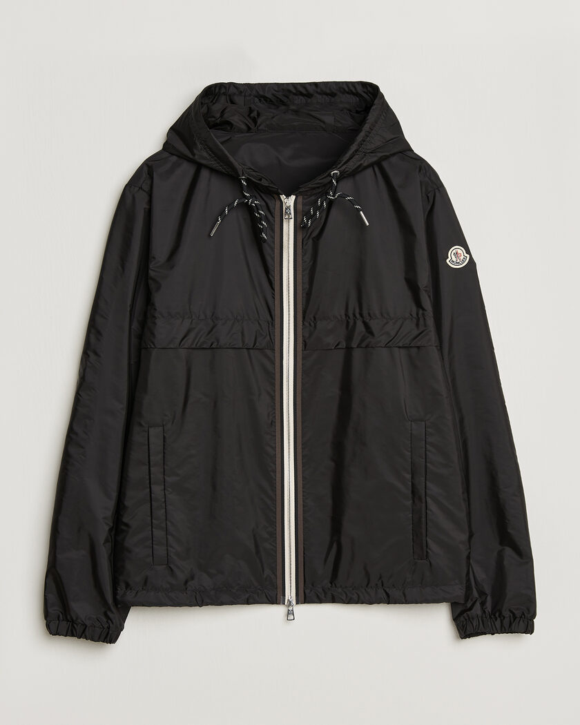 トップス MONCLER XS BLACK Moncler Grimpeurs Hooded Jacket Black at CareOfCarl.com
