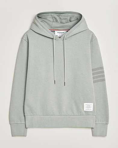 Thom Browne Overdyed 4-Bar Hoodie Light Grey – Grey