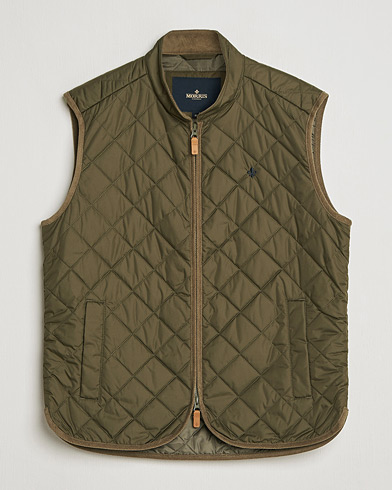 Morris Trenton Quilted Vest Black at CareOfCarl.com