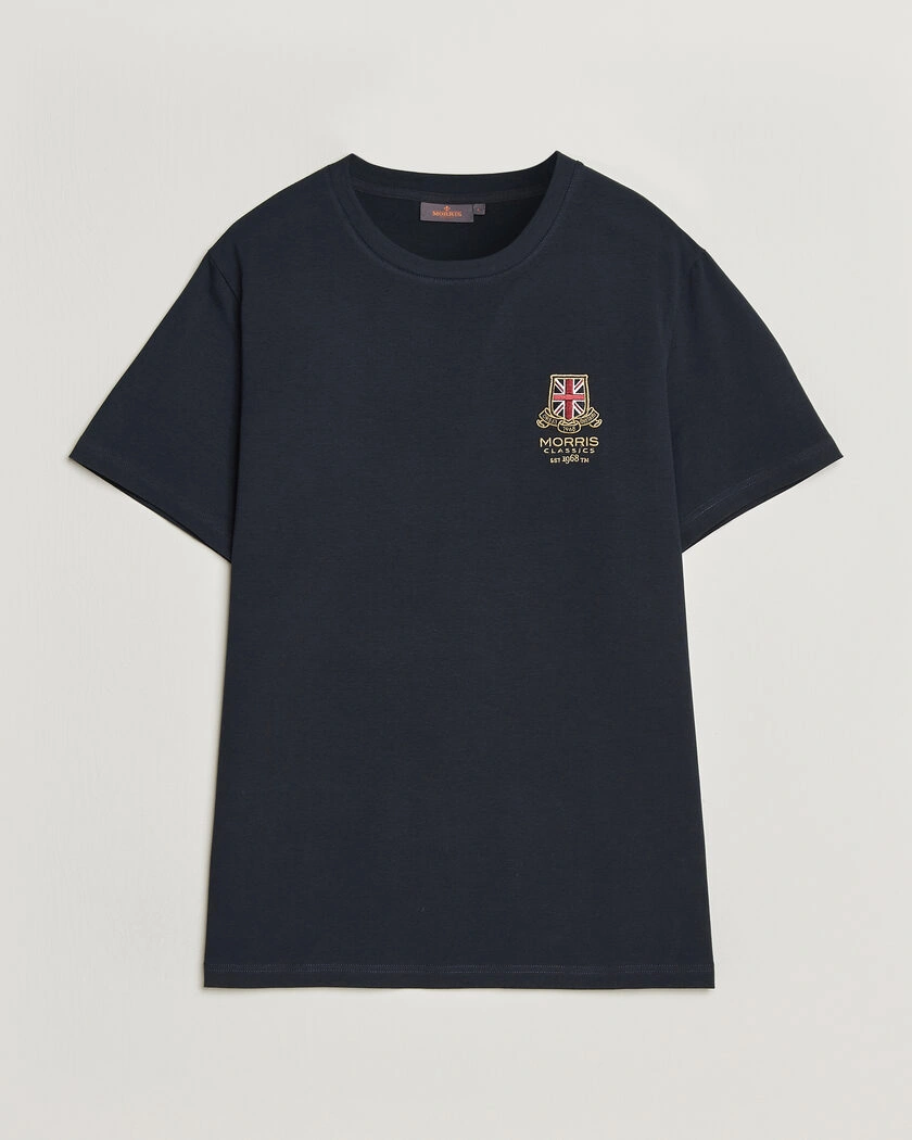 Morris Barton T-Shirt Navy – Blue