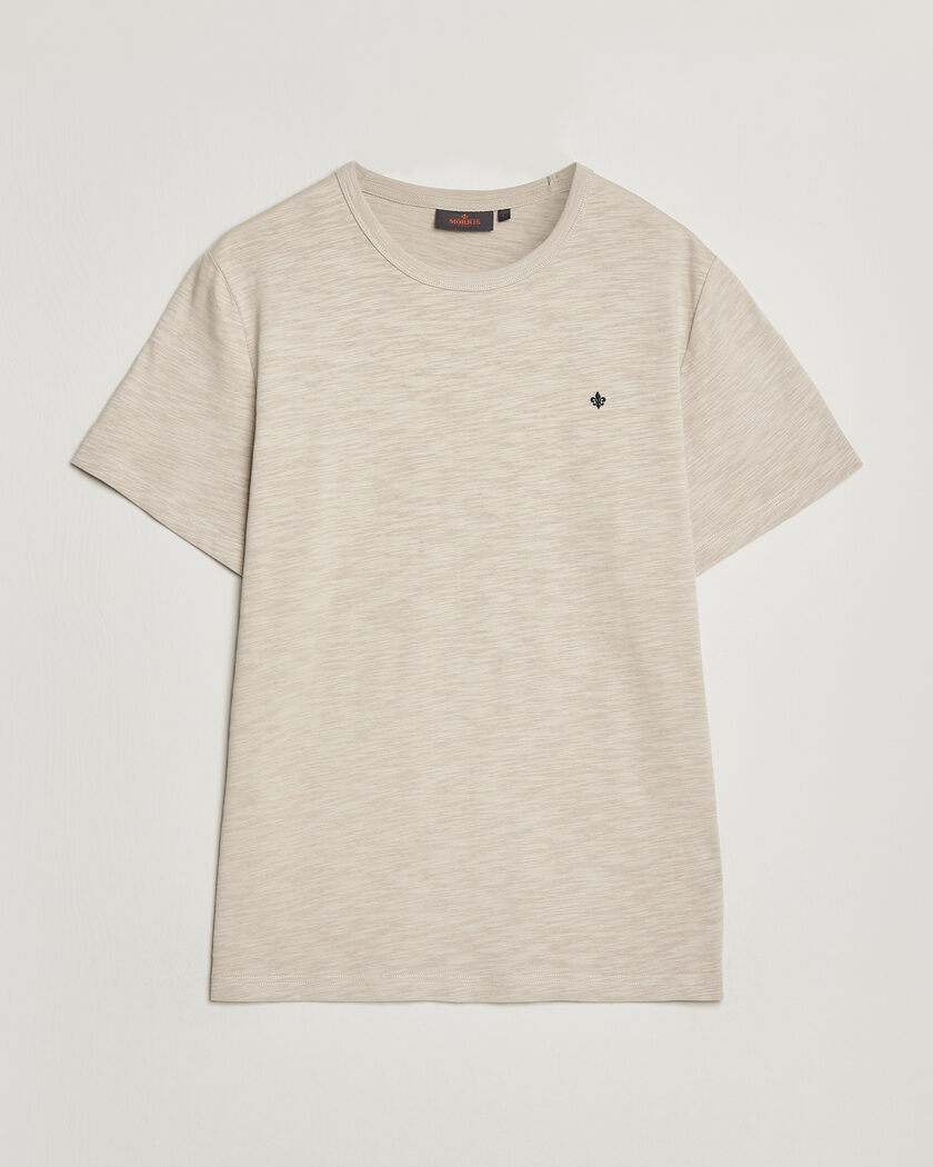 Morris Watson Slub T-Shirt Khaki – Beige