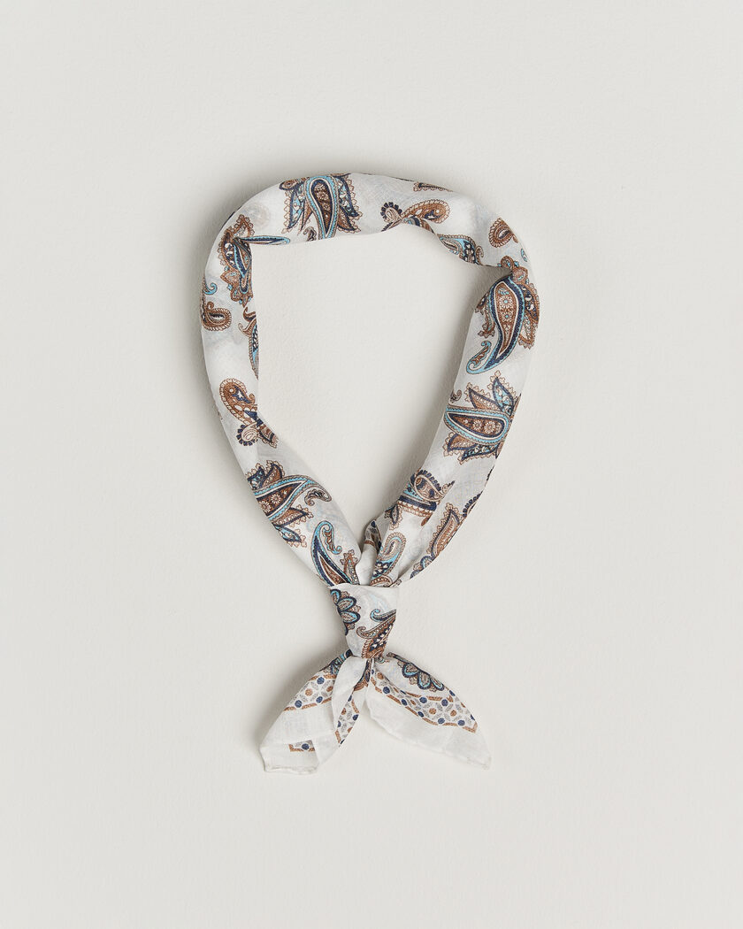 Morris Bandana White – White