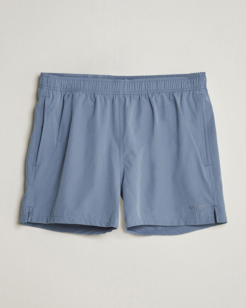 NN07 Holiday Swimshorts Stone Blue – Blue
