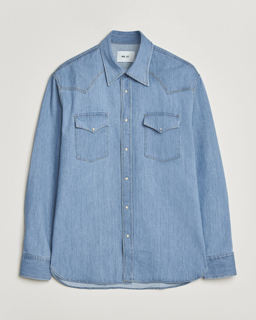 Polo Ralph Lauren Custom Fit Shirt Denim Dark Wash at CareOfCarl.com