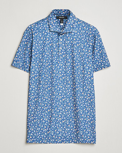 RLX Ralph Lauren Airflow Polo Printed Old Royal Mini Floral – Blue