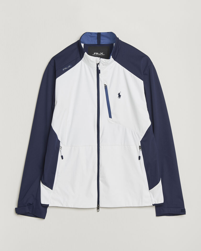 RLX Ralph Lauren Lightweight Jacket Ceramic White/Refined Navy – Blue