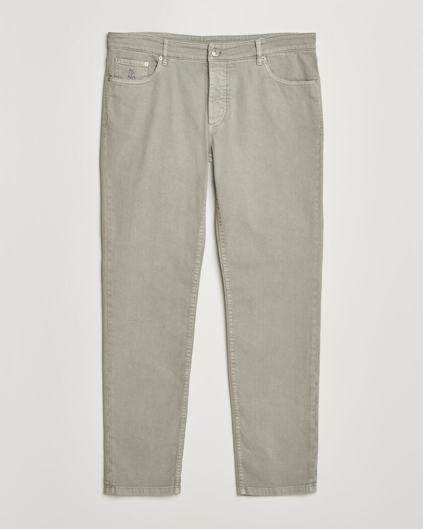 Auralee Washed Canvas Pants Light Brown at CareOfCarl.com