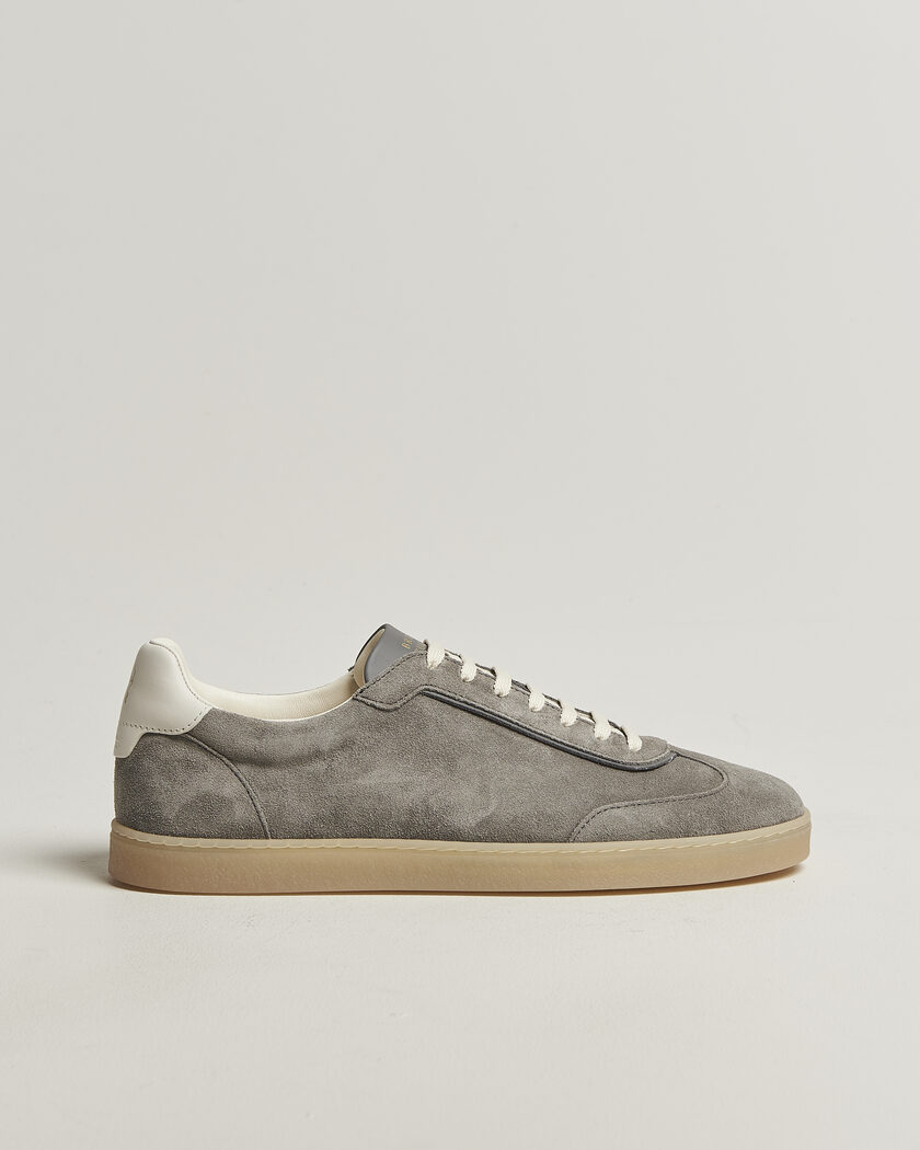 Brunello Cucinelli Low Top Sneakers Grey Suede – Grey