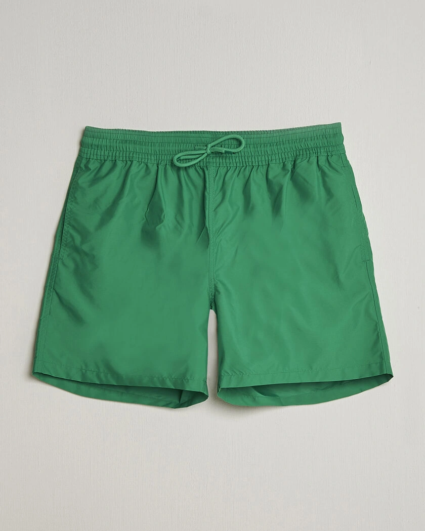 Colorful Standard Classic Organic Swim Shorts Kelly Green – Green