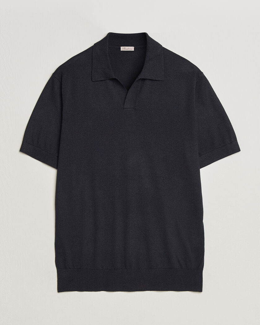 Polo Ralph Lauren Knitted Short Sleeve Polo Hunter Navy at