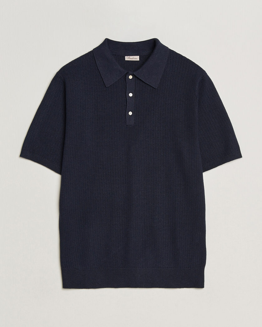 Polo Ralph Lauren 半袖ニット　M Polo Ralph Lauren Knitted Short Sleeve Polo Hunter Navy at