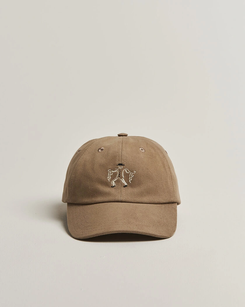 Drake's Onion Seller Twill Baseball Cap Fawn Brown – Brown
