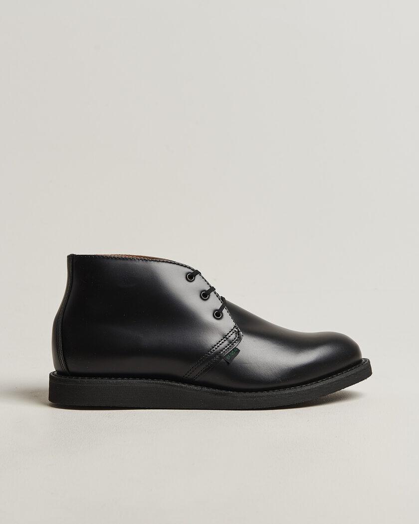 Red Wing Shoes Postman Chukka Black Chaparral – Black