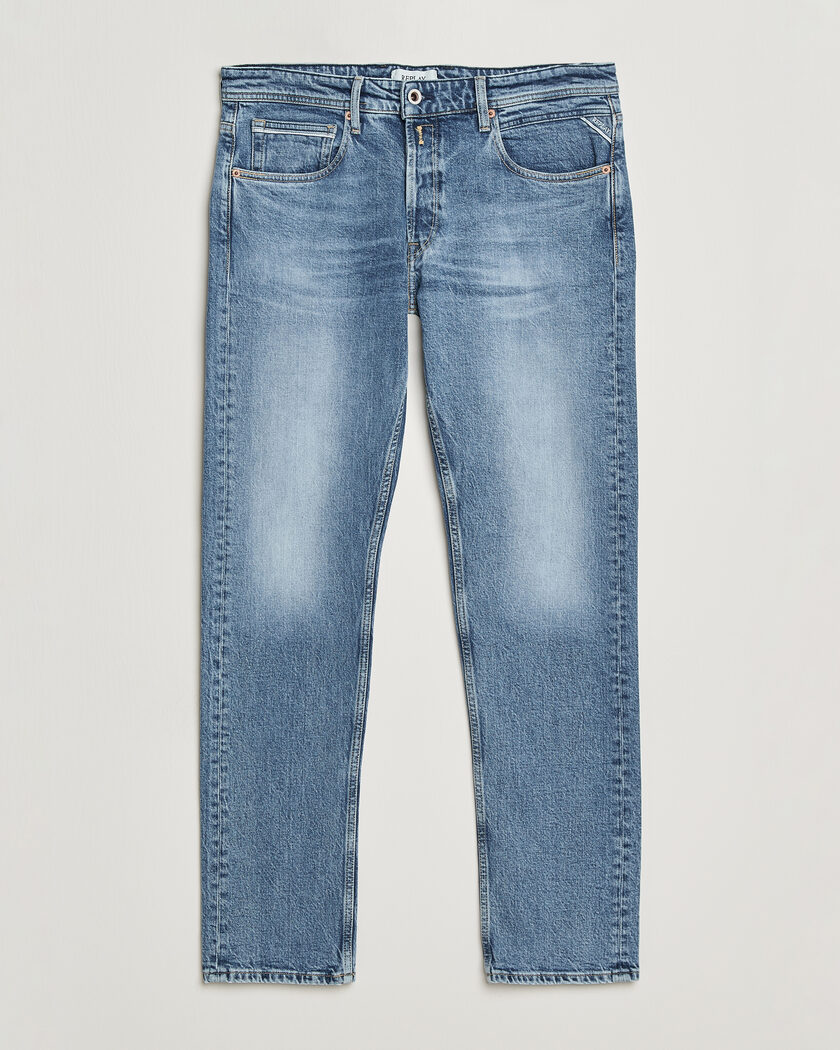Replay Grover Heritage Original Stretch Jeans Light Blue – Blue
