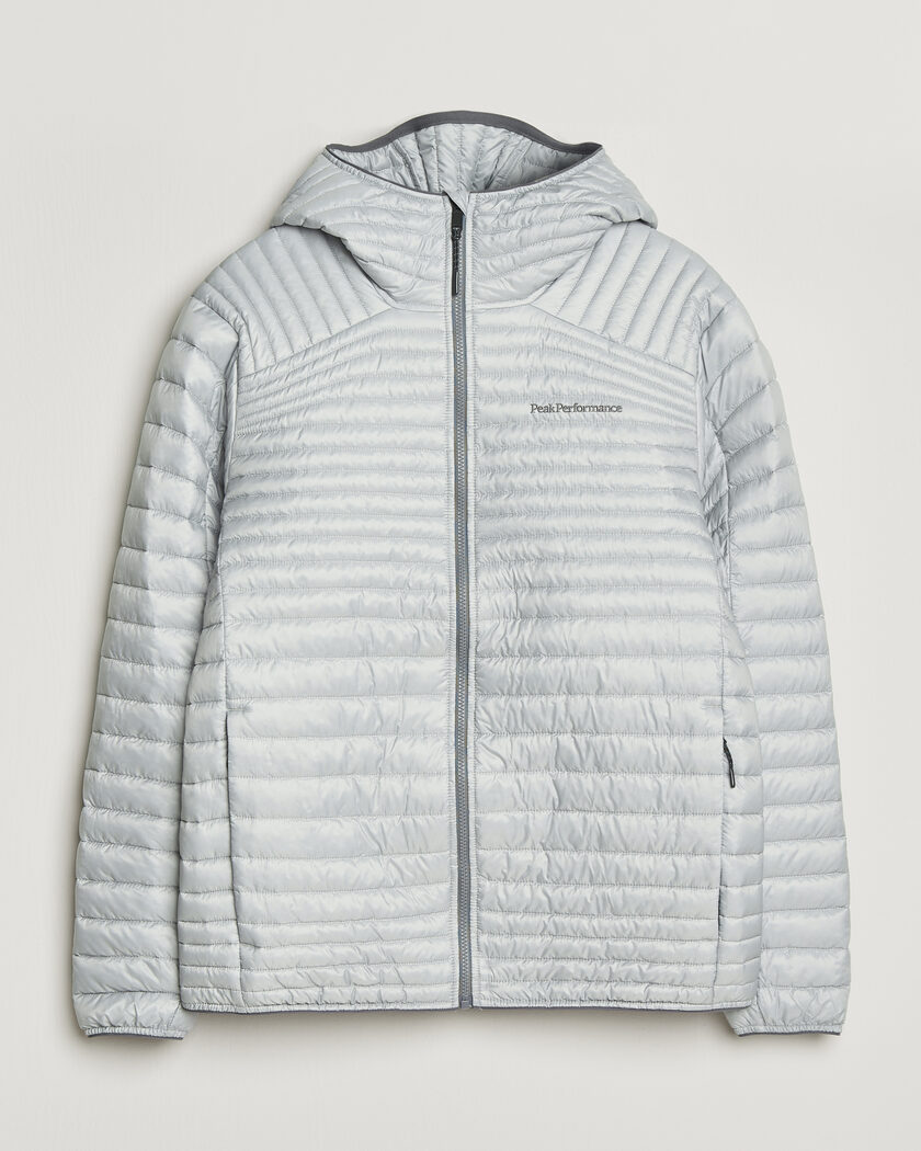 Peak Performance Monolight Insulated Hooded Jacket Summit Smoke – Grey