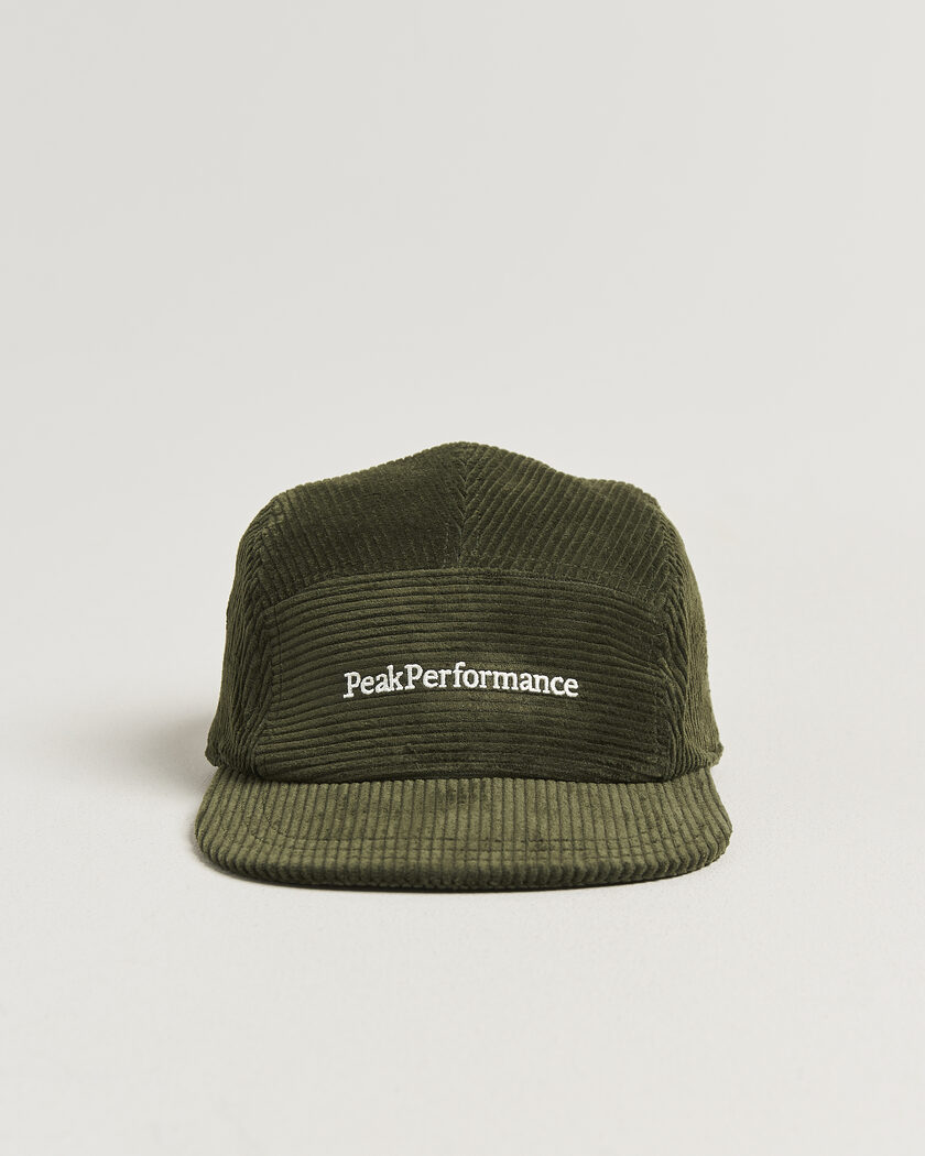 Peak Performance Cord Cap Pine Needle – Green