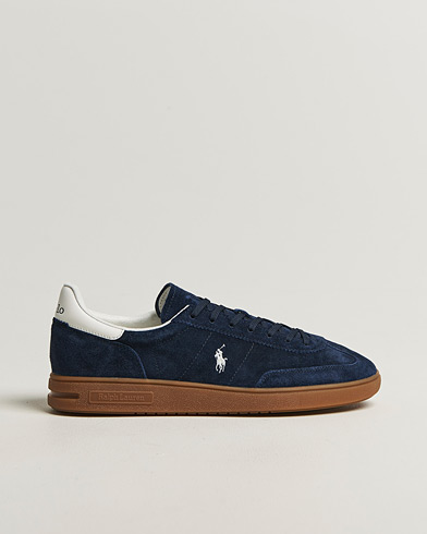 Polo Ralph Lauren Bedford Suede Sneakers Navy/Deckwash White – Blue