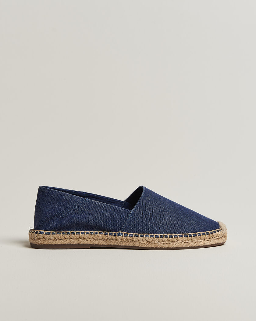 Polo Ralph Lauren Cevio Washed Canvas Espadrilles Navy - Size: EU40 / Mens clothing