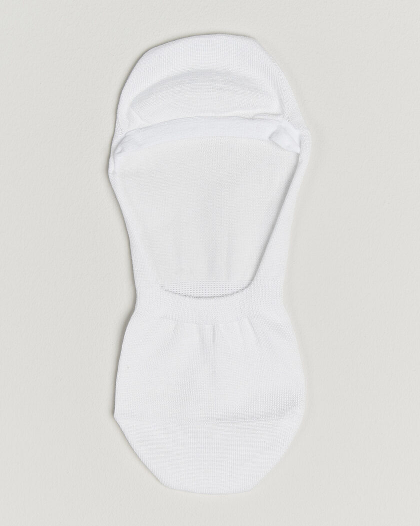 Bresciani Step In Loafer Socks White – White