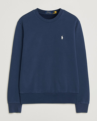 Lacoste Crew Neck Sweatshirt Navy Blue at CareOfCarl.com