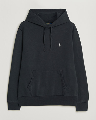 Polo Ralph Lauren Loopback Terry Hoodie Polo Black – Black