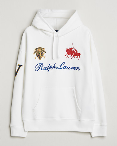 Polo Ralph Lauren Magic Fleece Logo Hoodie White – White