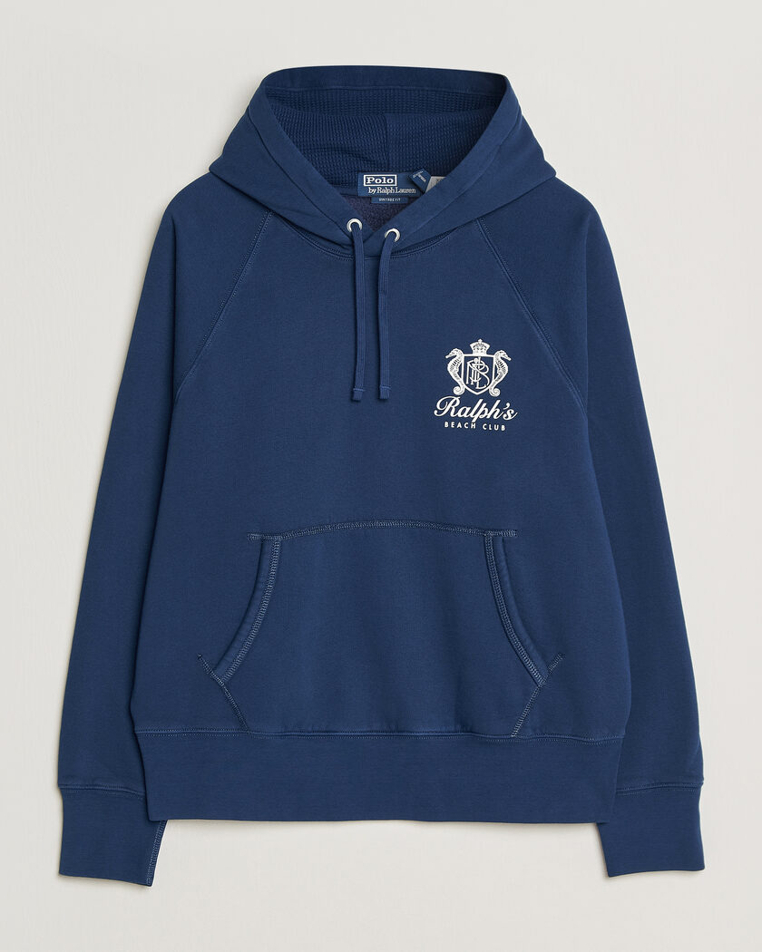 Polo Ralph Lauren Big Pony Hoodie Cruise Navy at CareOfCarl.com
