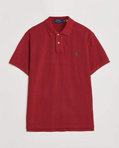 Polo Ralph Lauren Custom Slim Fit Polo Heritage Red – Red