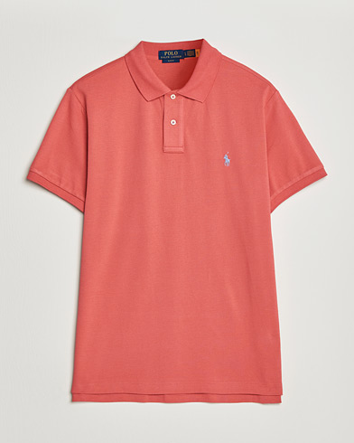 Polo Ralph Lauren Custom Slim Fit Polo Red at CareOfCarl.com